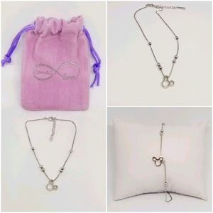 Mickey Necklace and bracelet combo